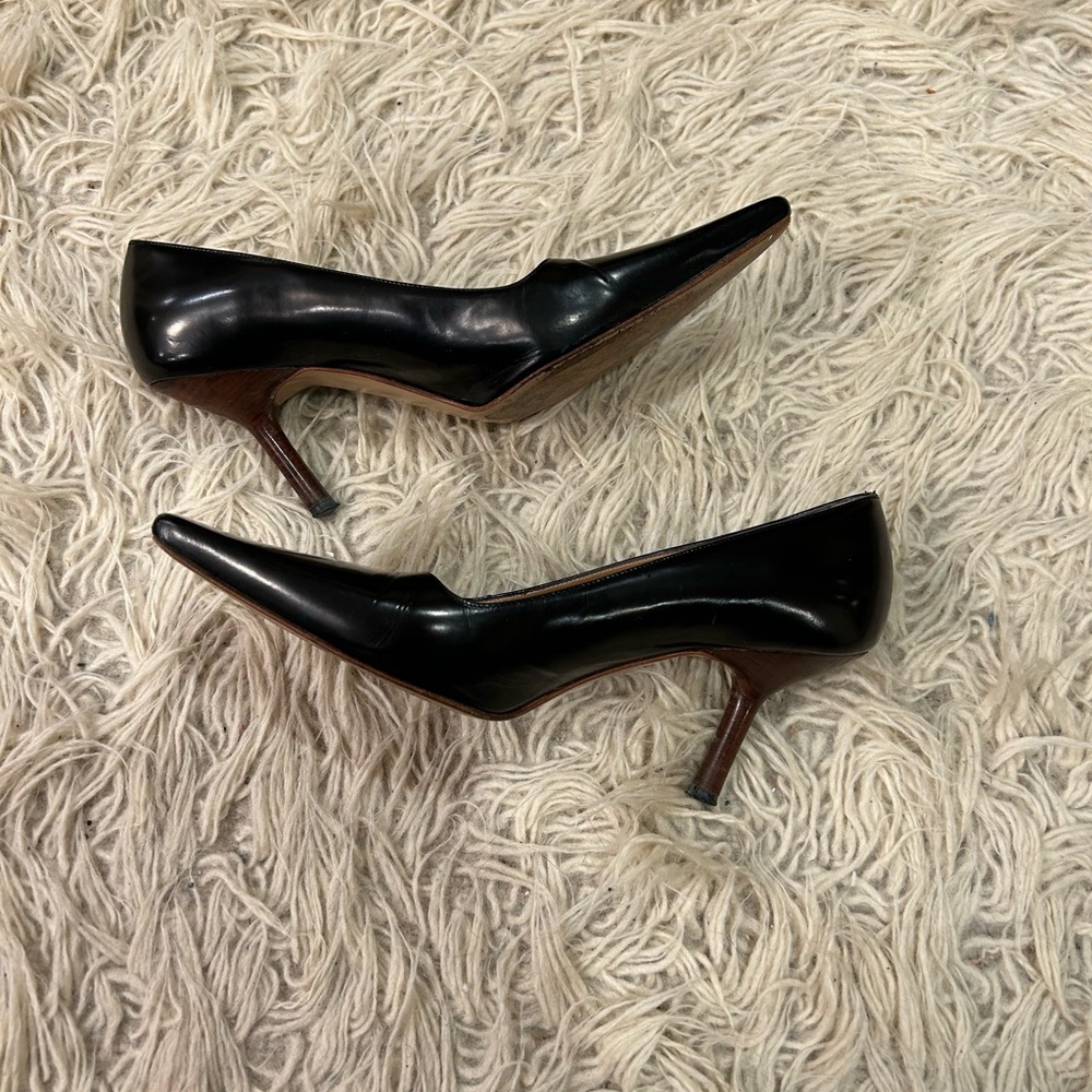 Gucci black leather classic Pumps 8.5 - Picture 7 of 7
